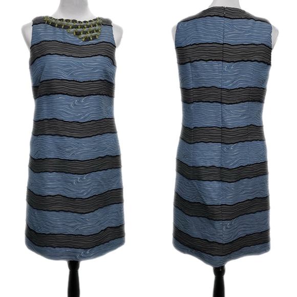 NWT - Piazza Sempione Silk Blend Sheath Dress - Picture 1 of 8